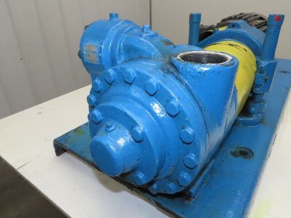 Blackmer XLW2 2" Sliding Vane Pump Positive Displacement 5Hp 230/460V RH Inlet