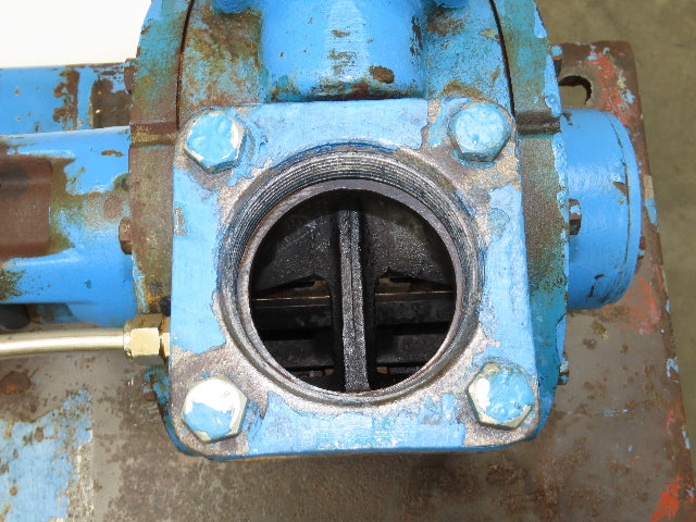 Blackmer NP3F 3" Sliding Vane Pump Positive Displacement 5Hp 230/460V LH Inlet
