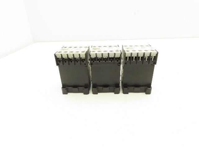 Siemens 3TF2810-0LB4 Contactor Sz 00 3-Pole 16A 1NO 600V 3PH 24VDC Coil Lot of 3