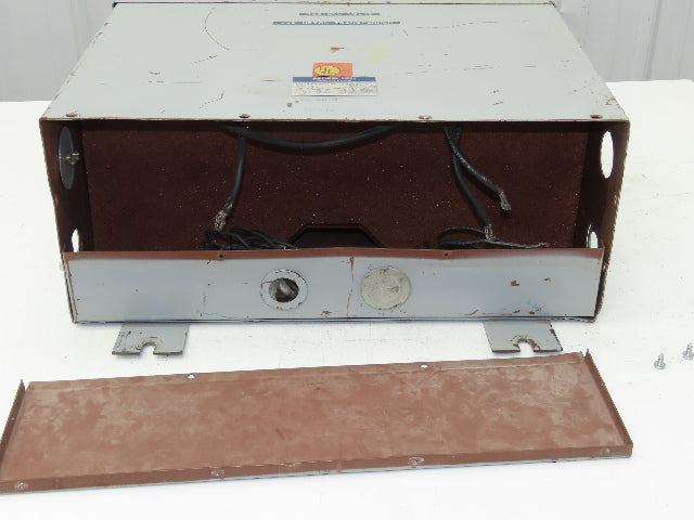 Square D 15T75F Stepdown Power Transformer 15 kVA 3Ph HV 480V LV 240V Delta