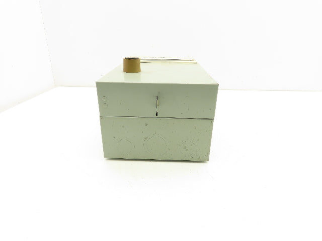 GE CR306A1 Magnetic Motor Starter 600V NEMA 00 Enclosure 3 Pole 9 Amp 120V Coil