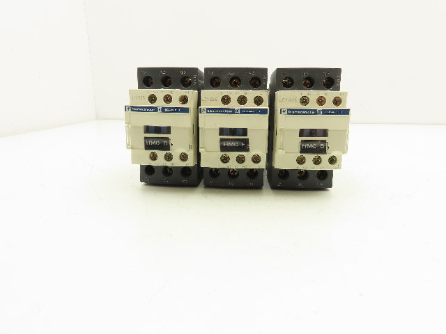 Schneider Telemecanique LC1D25 Starter Contactor 40A 600VAC Lot of 3