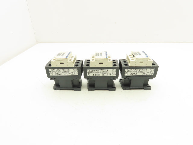 Schneider Telemecanique LC1D25 Starter Contactor 40A 600VAC Lot of 3
