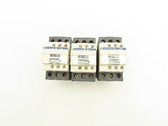 Schneider Telemecanique LC1D25 Starter Contactor 40A 600VAC Lot of 3