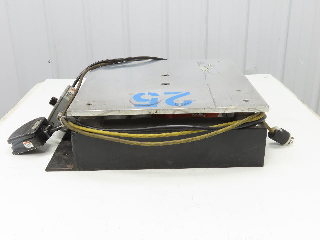 SCR-200 Flat Deck Paper Jogger Shaker Table 18x18" 0-4000 RPM 115V 2500 VPM