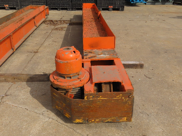 Cleveland Tramrail Motorized Gantry Crane End Truck Drive Floor Track 1.5Hp 480V