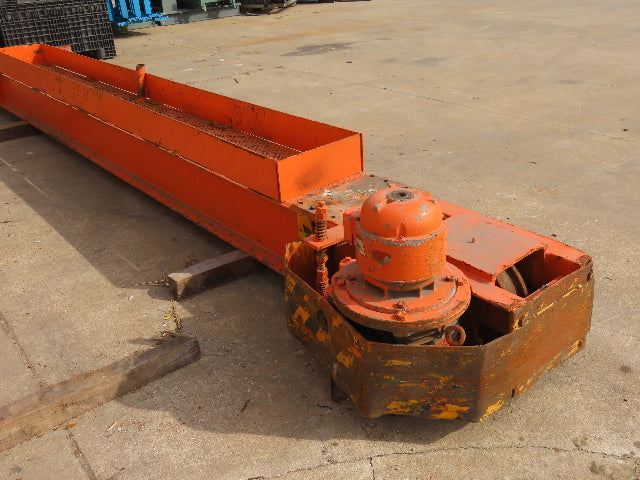 Cleveland Tramrail Motorized Gantry Crane End Truck Drive Floor Track 1.5Hp 480V