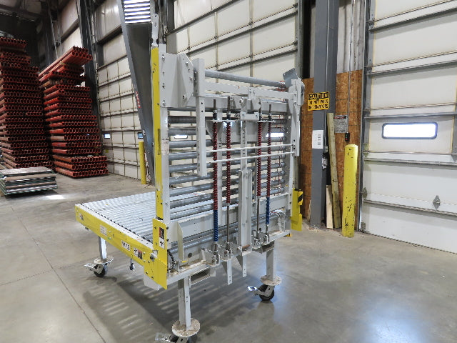 ConveyX 52"x 20' MDR Motorized Roller Conveyor 48"BF Manual Drive-Thru Gate 115V