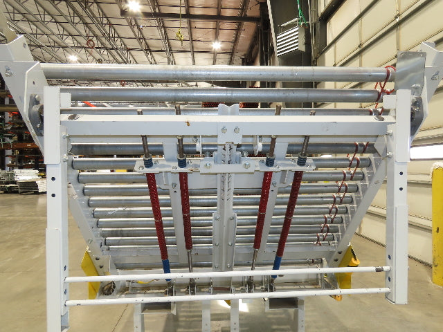 ConveyX 52"x 20' MDR Motorized Roller Conveyor 48"BF Manual Drive-Thru Gate 115V