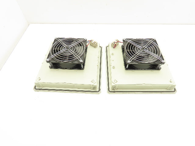 Pfannenberg PF 42500 Filter Fan 24VDC 223mm NEMA Type 12 Lot of 2