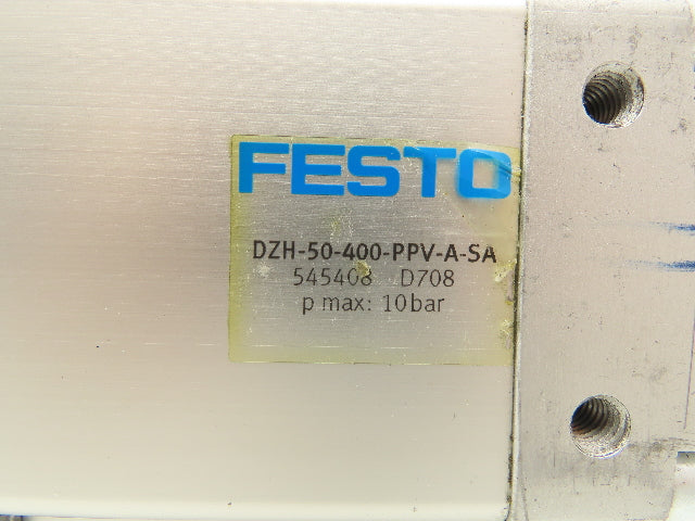 Festo DZH-50-400-PPV-A-SA Flat Pneumatic Air Cylinder 50mm Bore 400mm Stroke