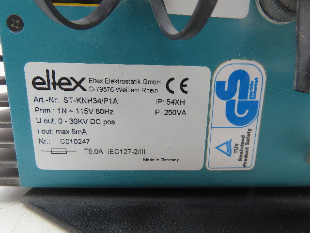 Eltex ST-KNH34/P1A High Voltage Generator Power Supply 115V In-30KV DC Positive