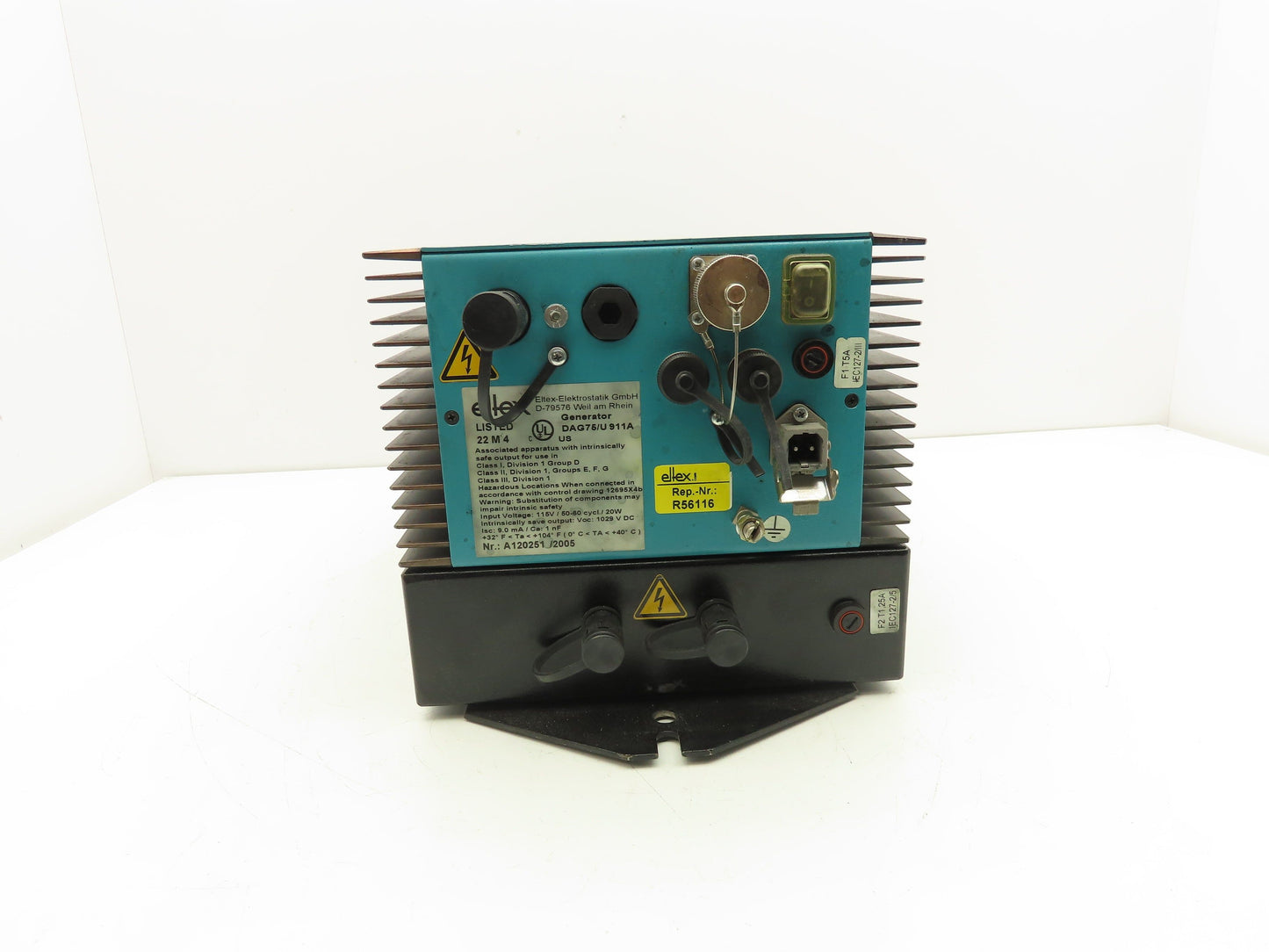 Eltex DAG75 High Voltage Generator Power Supply 115V Input DC Out *For Repair*