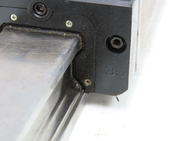 Rexroth Star SP 35 Linear Bearing LM Guide Rail 2-Blocks 34mm x 1020mm 40"L