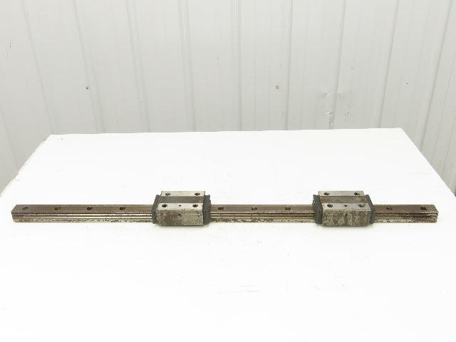 NSK LY 35 Linear Bearing LM Guide Rail 2-Blocks 34mm x 1020mm 40"L