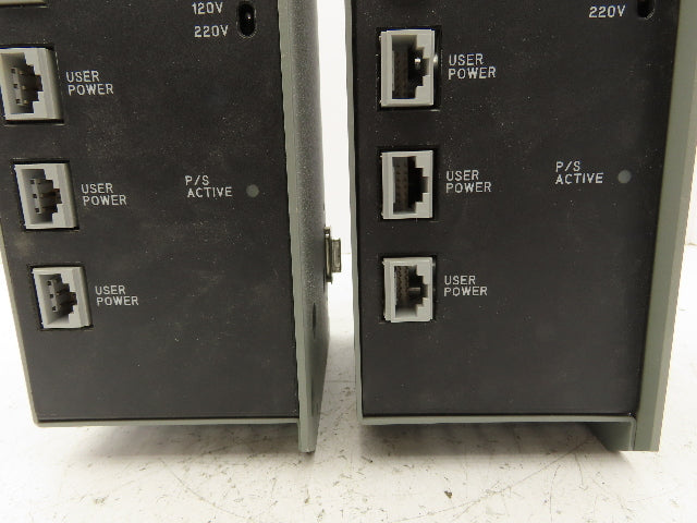 Allen Bradley 1771-PS7 Power Supply Ser C 120/220VAC In 5/15/24VDC Out Lot of 2