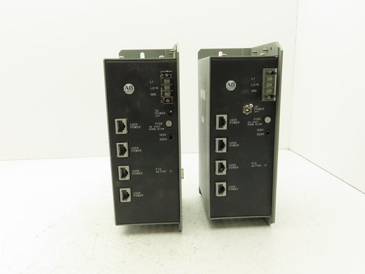 Allen Bradley 1771-PS7 Power Supply Ser C 120/220VAC In 5/15/24VDC Out Lot of 2