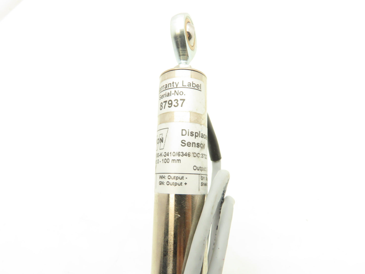 Megatron MDCG100-K-2410/6346 Displacement Sensor 100mm Push Rod Transducer