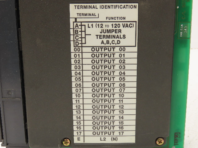 Allen Bradley 1771-OAD 12 to 120V AC Output Module Lot of 10