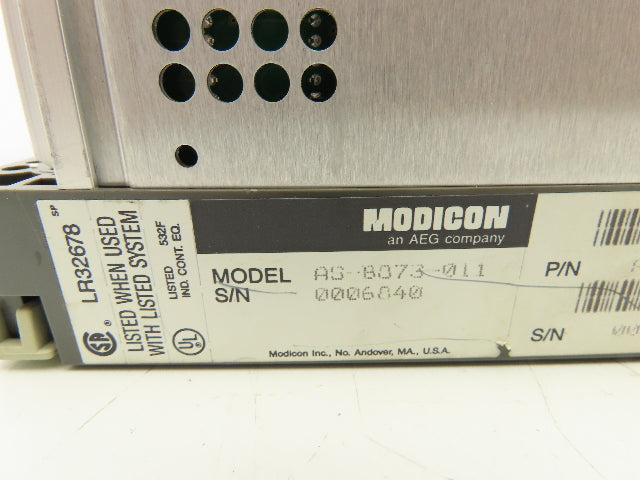 Modicon AEG AS-B873-011 Analog Input Module -10 To + 10VDC