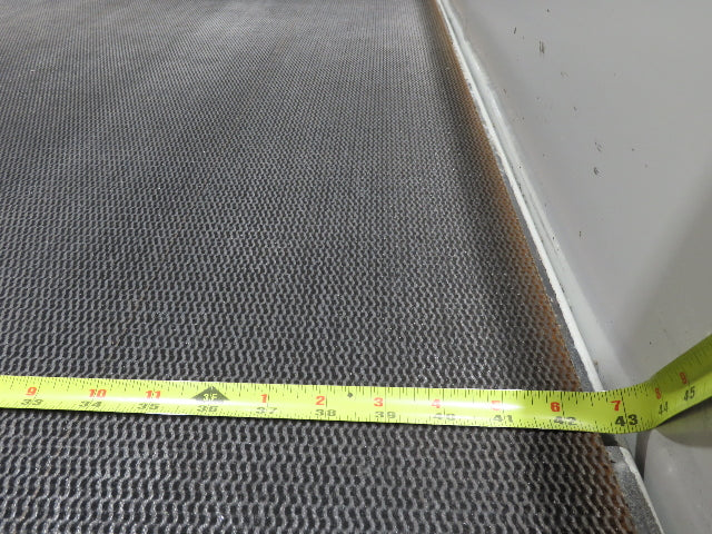 Hytrol BPC 43"x 78' Slider Bed Conveyor Parcel Belt 3Hp 480V Center Drive 110fpm