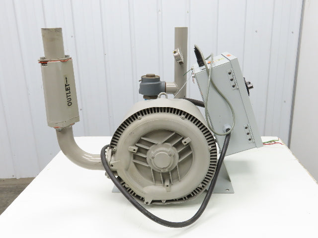 Siemens ELMO-G 2BH1510-7HK53 2" Vacuum Blower 6Hp 230/460V 3PH