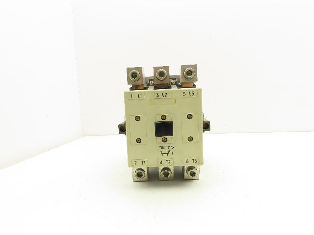Siemens-Allis CXL40*3E Contactor 135A 600V 3 Pole 120V Coil Model E