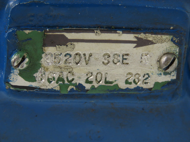 Vickers 3520V 38E 5 86AC 20L 282 Hydraulic Double Vane Pump 5/38 GPM 3000 PSI