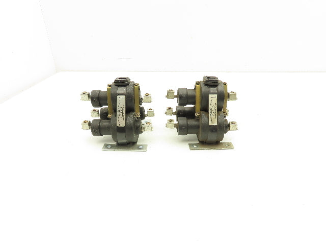 MDI 335NO-120A Mercury Contactor Relay 120VAC Coil 3 Pole Lot Of 2
