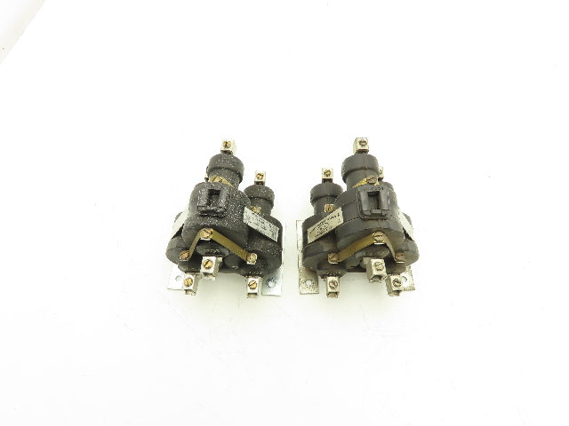 MDI 335NO-120A Mercury Contactor Relay 120VAC Coil 3 Pole Lot Of 2