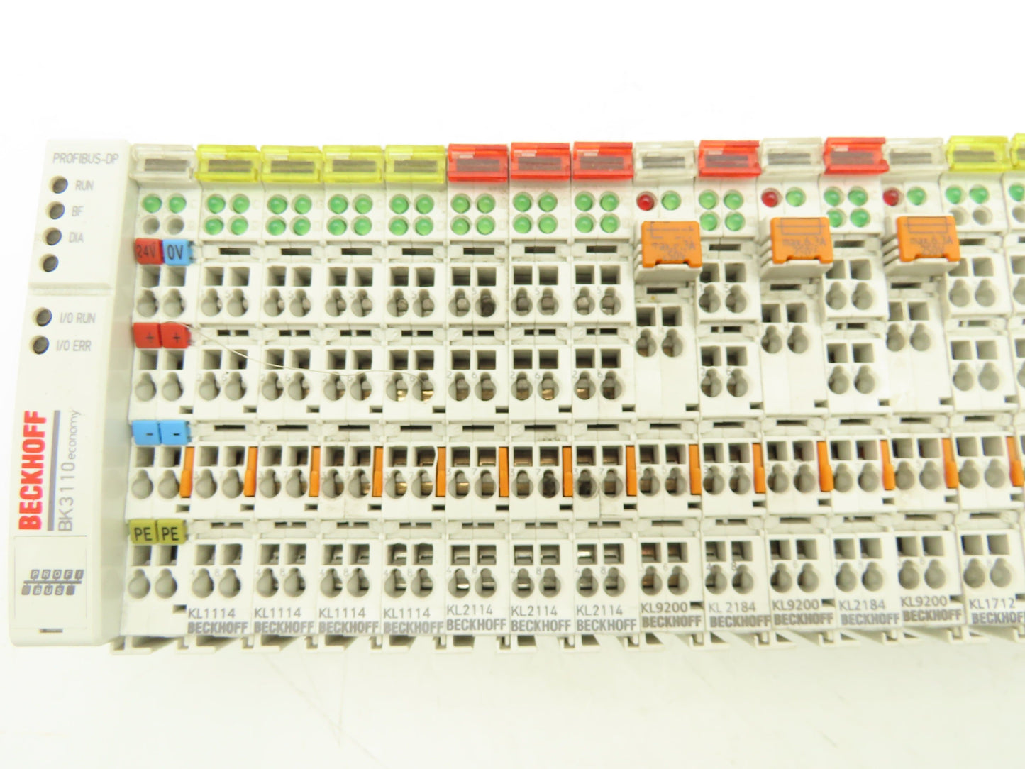 Beckhoff BK3110 Profibus DP Coupler 24VDC Input /Output End Terminals 24VDC