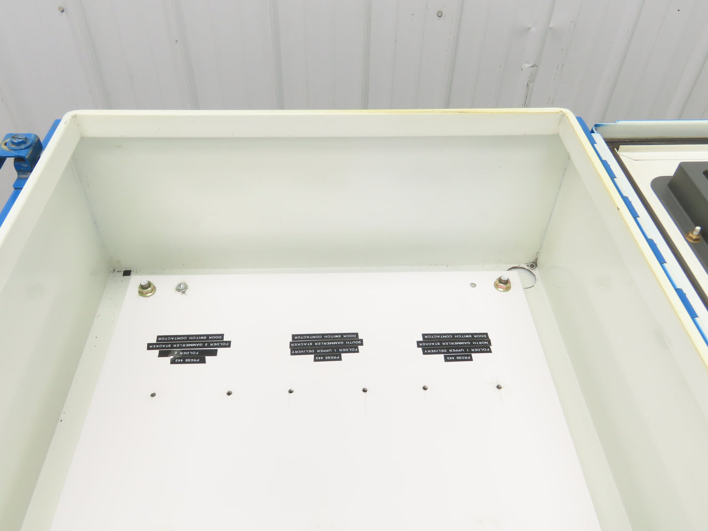 Hoffman A202008LP Electrical Enclosure Control Panel 20x20x8" Back Plate