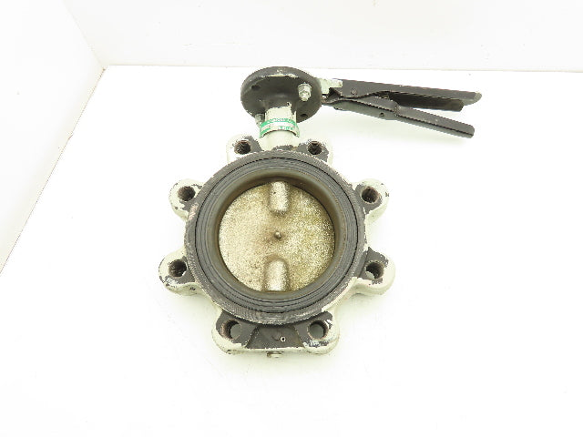 Hammond 5" Butterfly Valve 8-Lug EPDM AL/Bronze Disc w/Handle