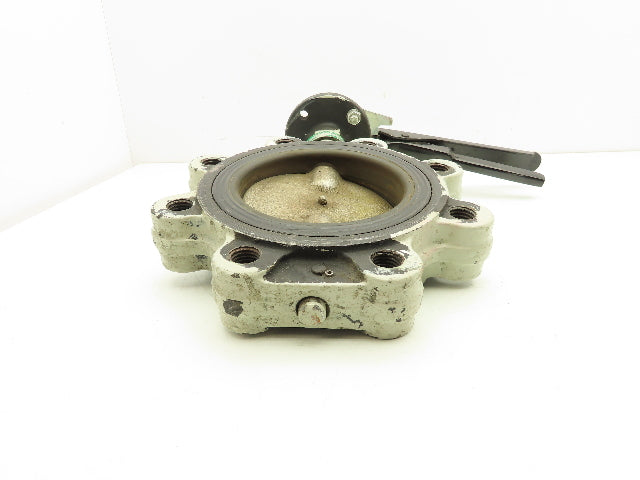 Hammond 5" Butterfly Valve 8-Lug EPDM AL/Bronze Disc w/Handle
