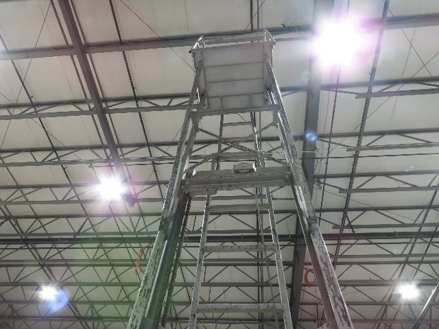Cotterman ML15W Maxi-Lift 15' Manual Man Lift Elevating Work Platform Ladder