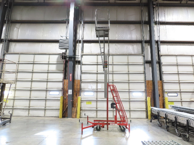 Cotterman ML15W Maxi-Lift 15' Manual Man Lift Elevating Work Platform Ladder