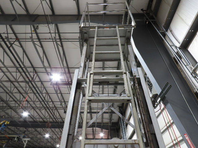 Cotterman ML15W Maxi-Lift 15' Manual Man Lift Elevating Work Platform Ladder