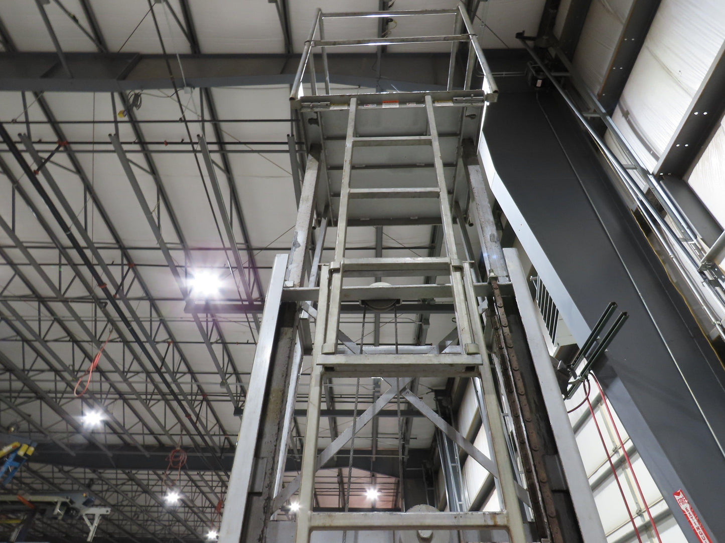 Cotterman ML15W Maxi-Lift 15' Manual Man Lift Elevating Work Platform Ladder