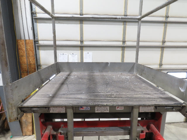 Cotterman ML15W Maxi-Lift 15' Manual Man Lift Elevating Work Platform Ladder