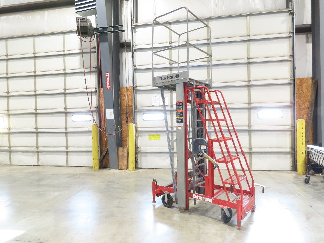Cotterman ML15W Maxi-Lift 15' Manual Man Lift Elevating Work Platform Ladder