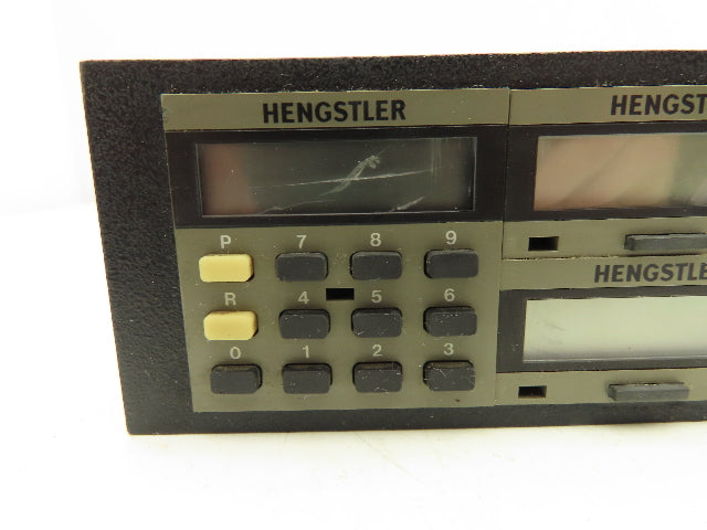 Hengstler 0702020 Counter Display with 2x Counters Display Defect See Pics