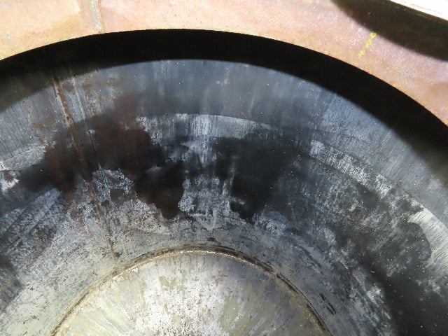 Fabricated Metals Liqua-Bin Round Liquid Storage Tank 330 Gal Steel IBC Tote