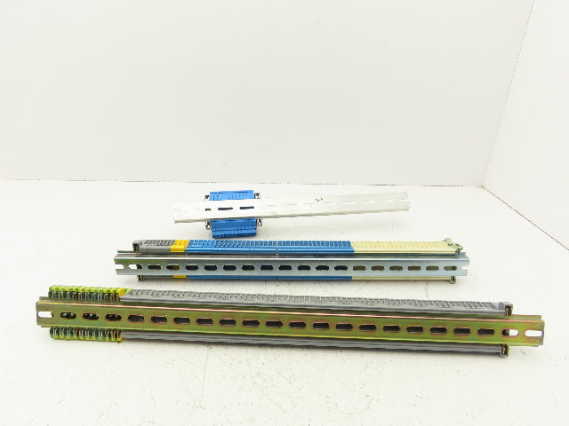 Morsettitalia Terminal Block Fuse DIN Rail 600V 30A 24-10AWG Lot of 162