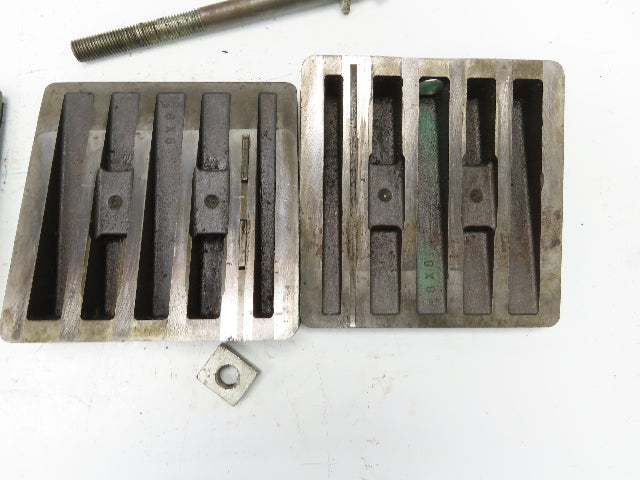 AirLoc Wedgmount Precision Machine Leveler Vibration Pad 8"x 8"x 3"H Lot of 2