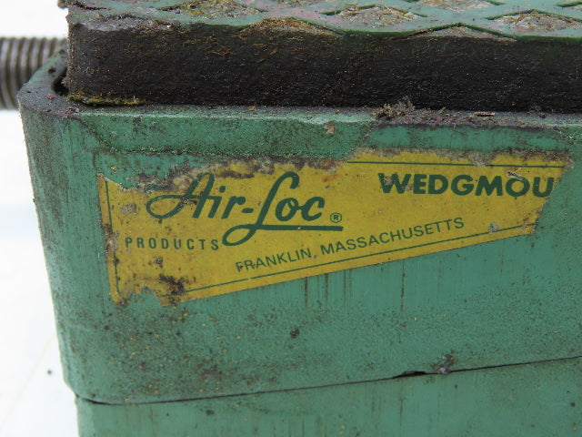 AirLoc Wedgmount Precision Machine Leveler Vibration Pad 8"x 8"x 3"H Lot of 2