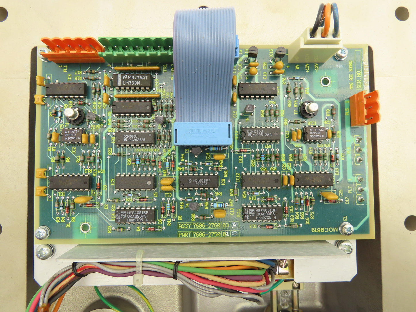 Quad Tech PressTech 7606-9410-05F J510 Print Press Junction Box