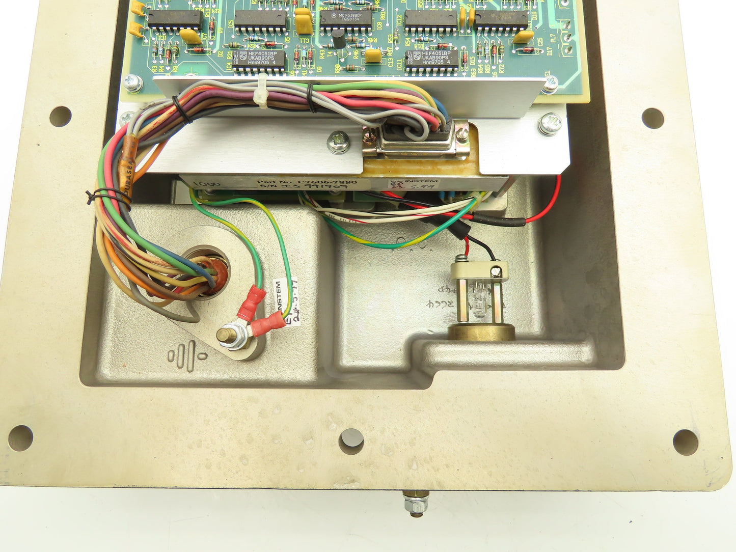 Quad Tech PressTech 7606-9410-05F J510 Print Press Junction Box