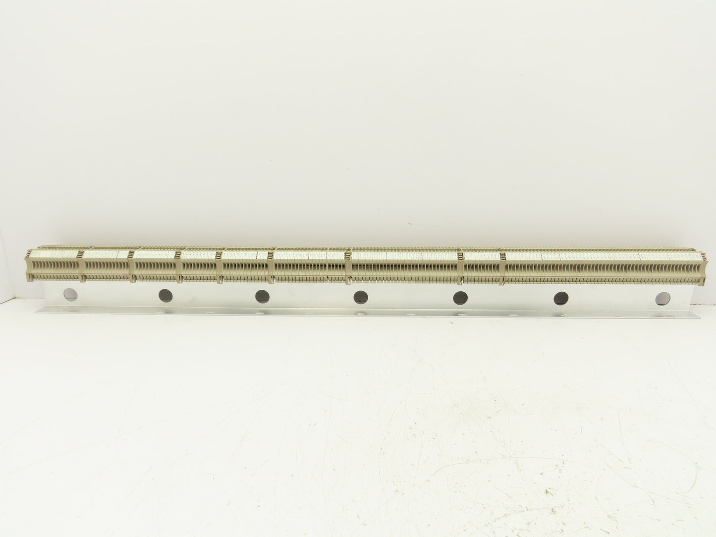 Weidmuller Terminal Block DIN Rail 1 Meter Lot of 170+