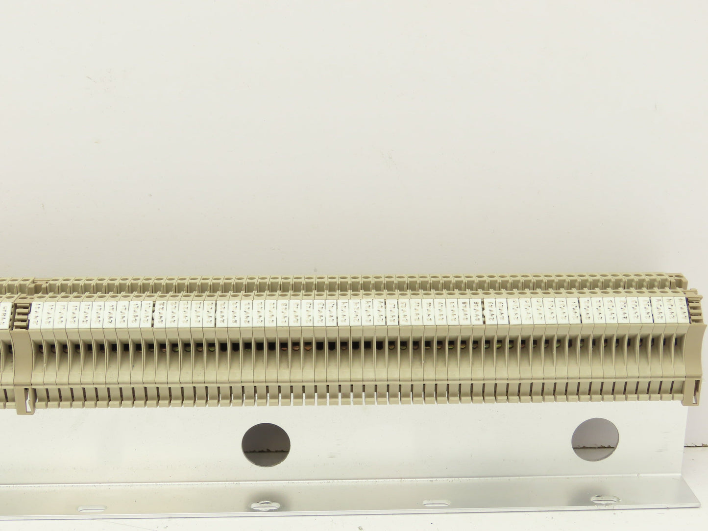 Weidmuller Terminal Block DIN Rail 1 Meter Lot of 170+