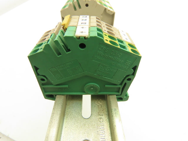 Weidmuller Terminal Block DIN Rail Mostly 4-pin Lot of 90+